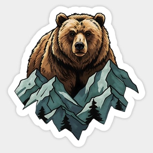 Mountain Guardian Sticker
